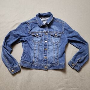 d.jeans Denim Jacket Size M Blue Jean Jacket